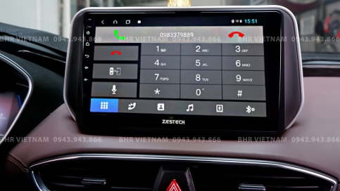 Màn hình DVD Android xe Hyundai Santafe 2021 - nay | Zestech Z800 Pro+